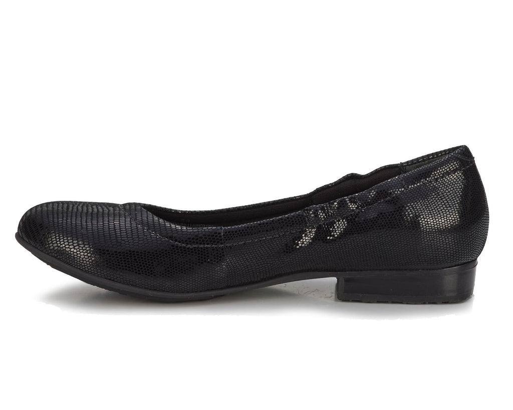 Black Patent Lizard Print Leather-TESS BY ROS HOMMERSON 2