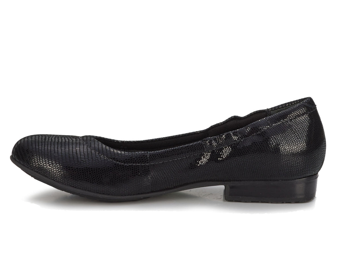 Black Patent Lizard Print Leather-TESS BY ROS HOMMERSON 2