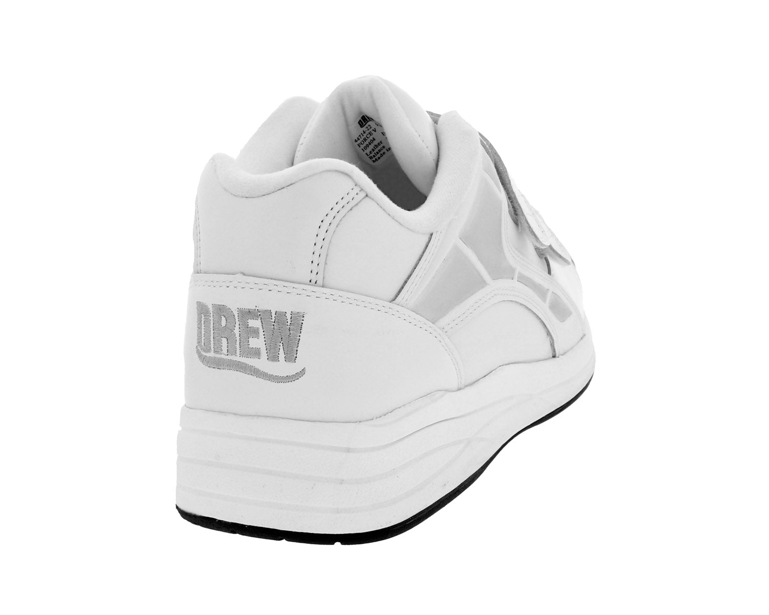 White Leather-Force V BY DREW 3