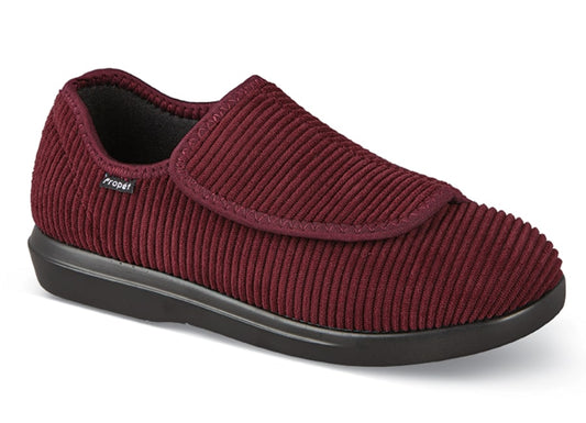 Burgundy Corduroy-Cush N Foot Propet 1