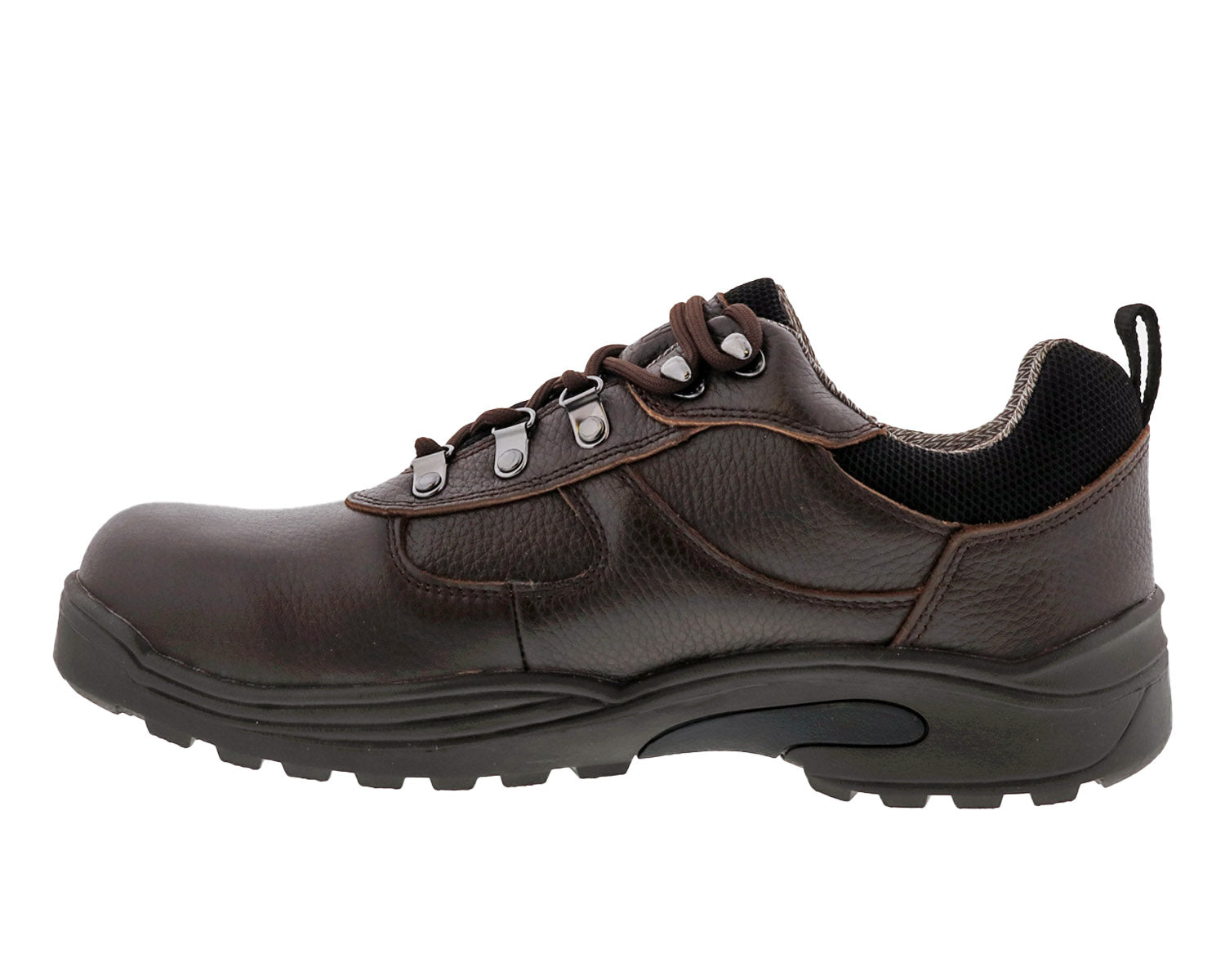 Brown Tumbled Leather-Boulder Boots BY DREW 4