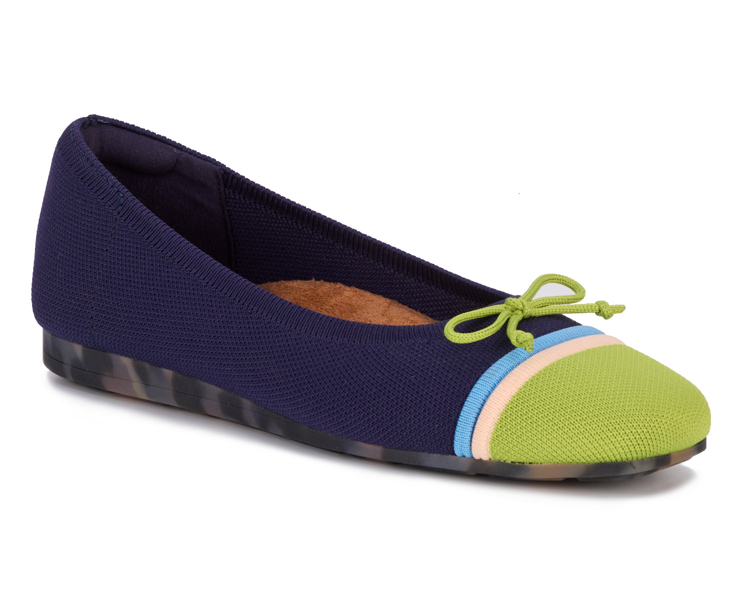 Navy Lime Multi Knit-NOELLE BY ROS HOMMERSON 1