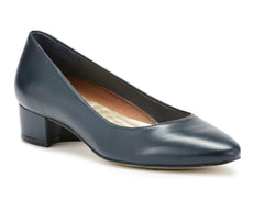 Navy Leather-HEIDI II BY ROS HOMMERSON 1