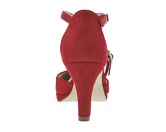 Red Suede-PAMMY BY ROS HOMMERSON 3
