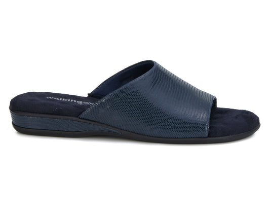 Navy Lizard Print Leather-WC CAM II 3