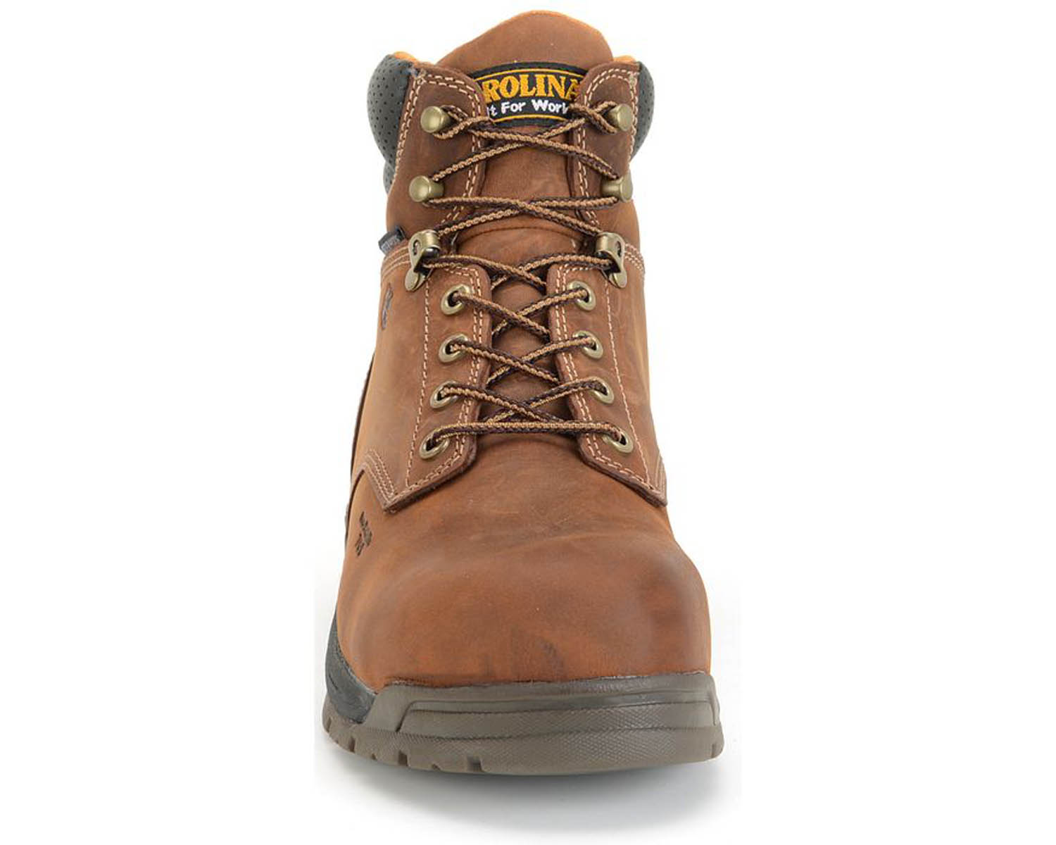 Brown Leather-BRUNO 6 Soft Toe Waterproof by Carolina 2