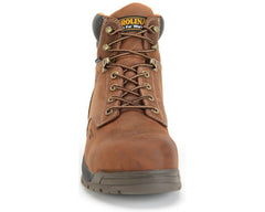 Brown Leather-BRUNO 6 Soft Toe Waterproof by Carolina 2