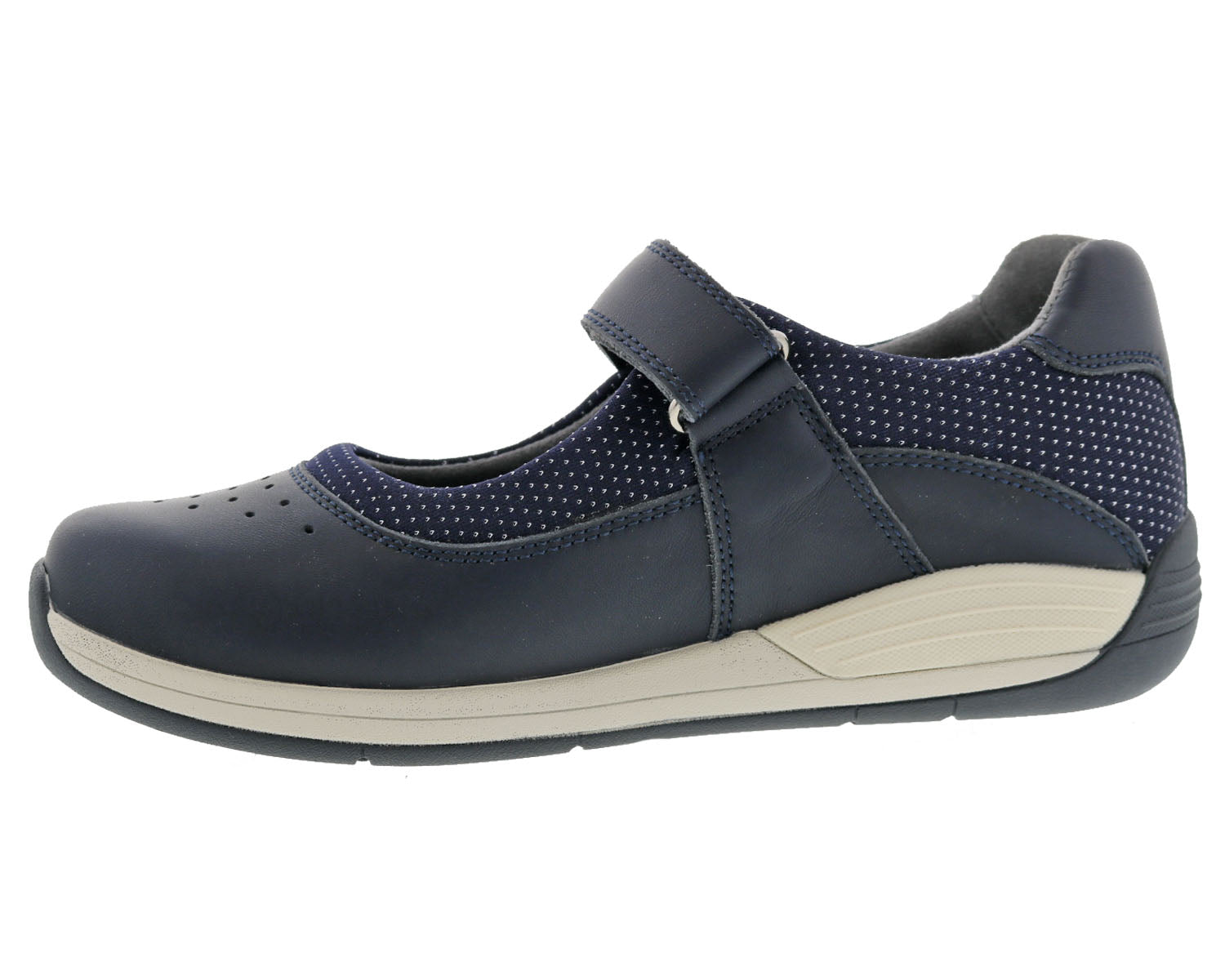 Navy Leather-TRUST BY DREW 3