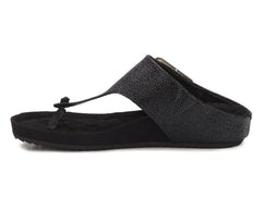 Black Pebbled Patent  Leather-PHOEBE BY ROS HOMMERSON 4