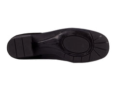 Black Leather  Stretch Suede Fabric-MIX WWS BY ROS HOMMERSON 5