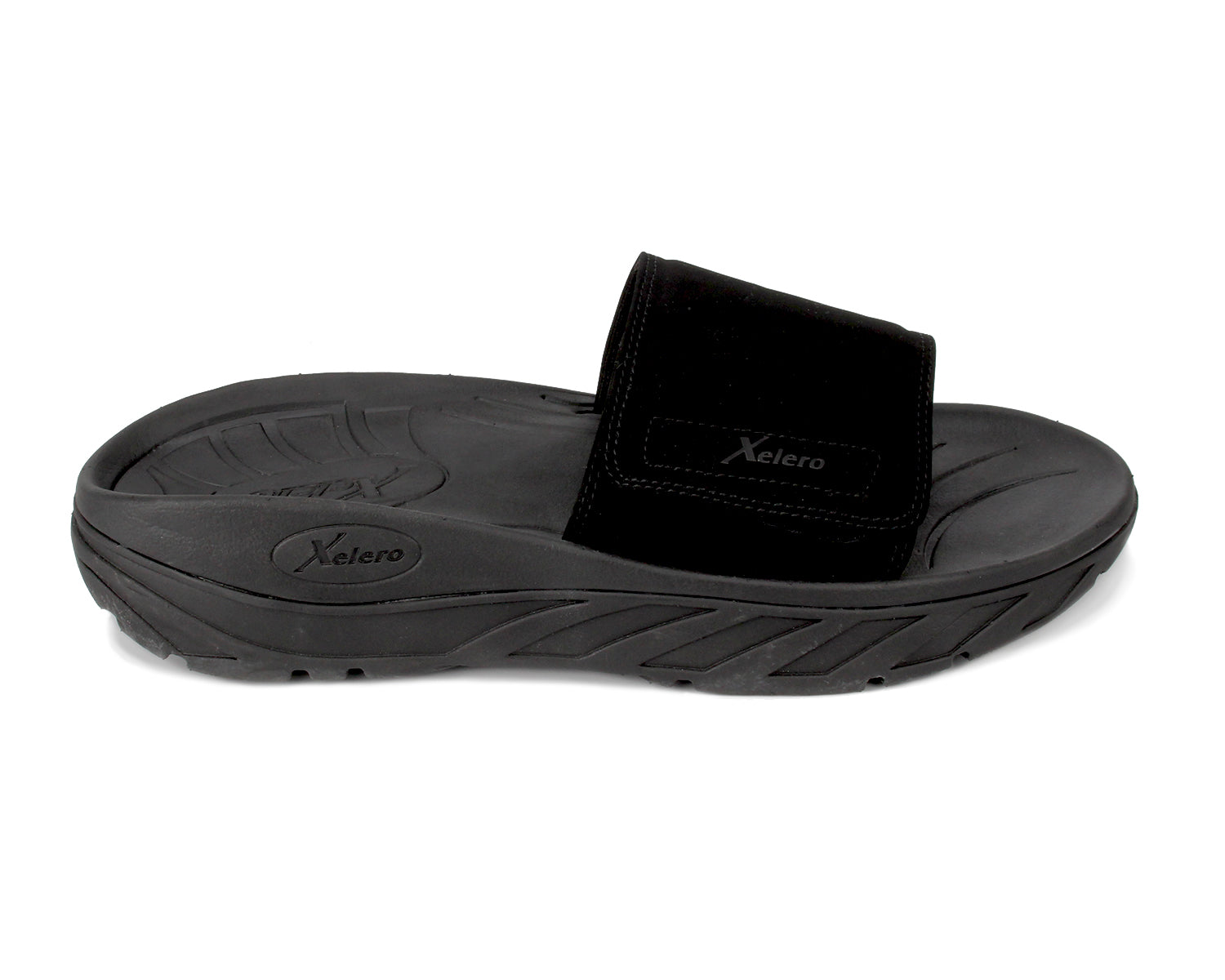 Black-TRU SLIDE RECOVERY SANDAL XELERO 2