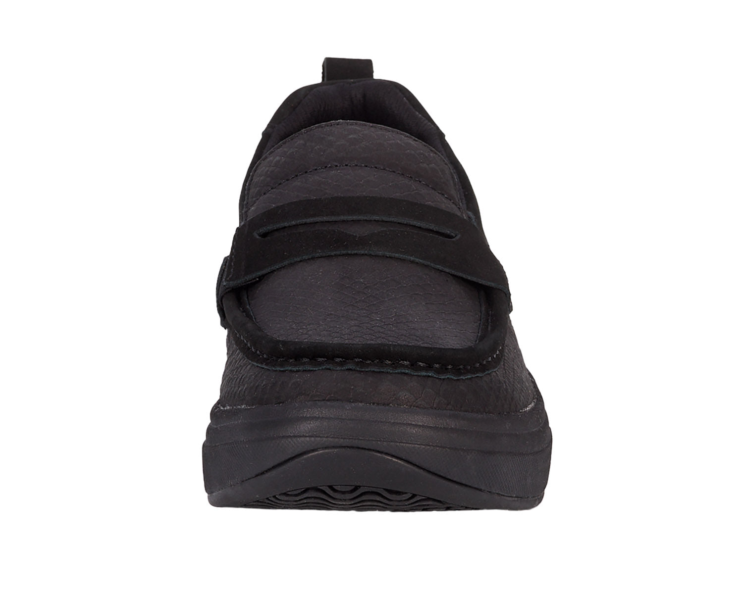 Black Leather Black Nubuck-JAVA BY DREW 2