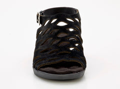 Black Nubuck Leather-KATIA BY ROS HOMMERSON 2