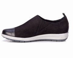 Black Nubuck Leather-OZZIE BY ROS HOMMERSON 5