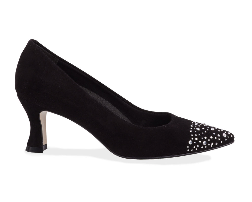 Black Suede Leather-SADEE BY ROS HOMMERSON 4