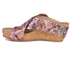 Pink Multi Leather-TABITHA II BY ROS HOMMERSON 2