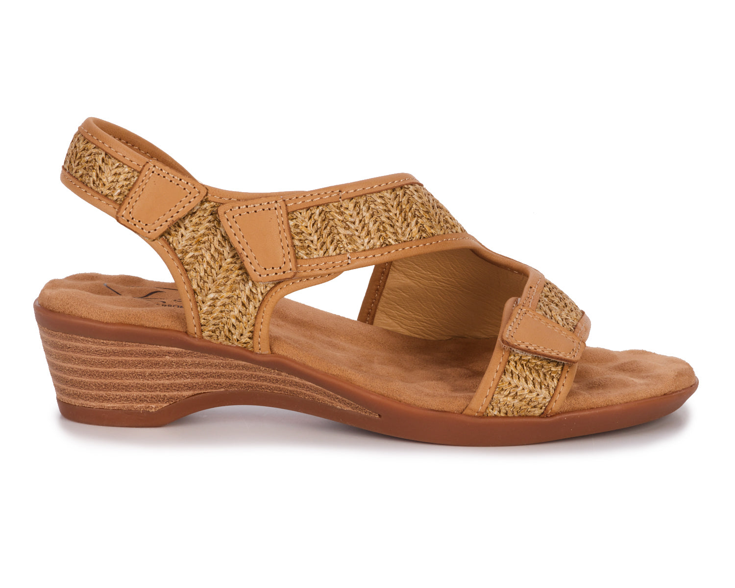 Tan Raffia Leather-KIMMI BY ROS HOMMERSON 3