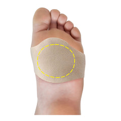Beige-VISCO-GEL BALL OF FOOT WRAP 1