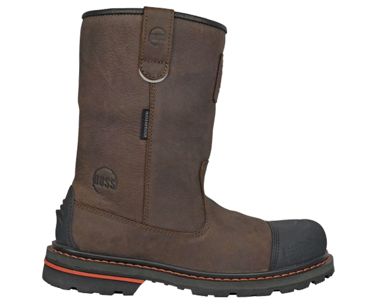 Brown Leather-CARTWRIGHT II SOFT TOE BY HOSS 5