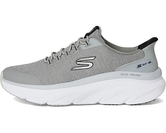 Grey Black-DLux Walker 3.0 - Drevven - Relaxed Fit Slip-In by Skechers 3