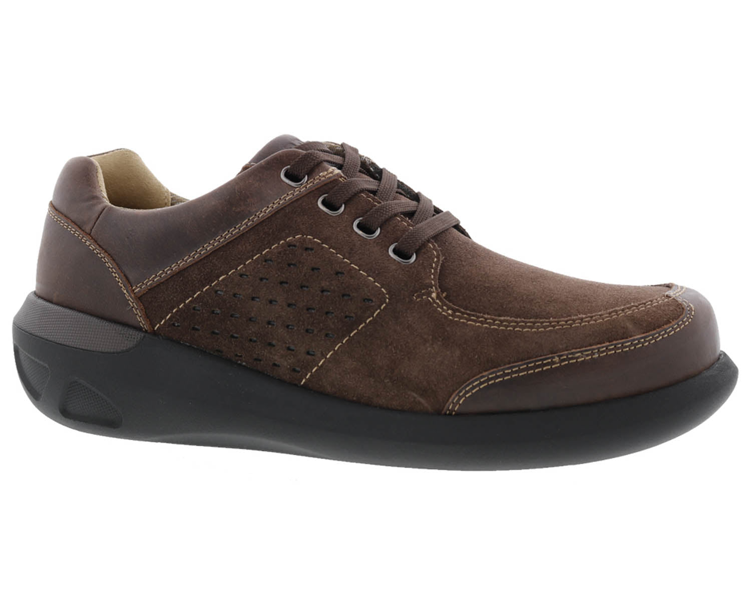 Brown Suede Leather-MILES BY DREW 1