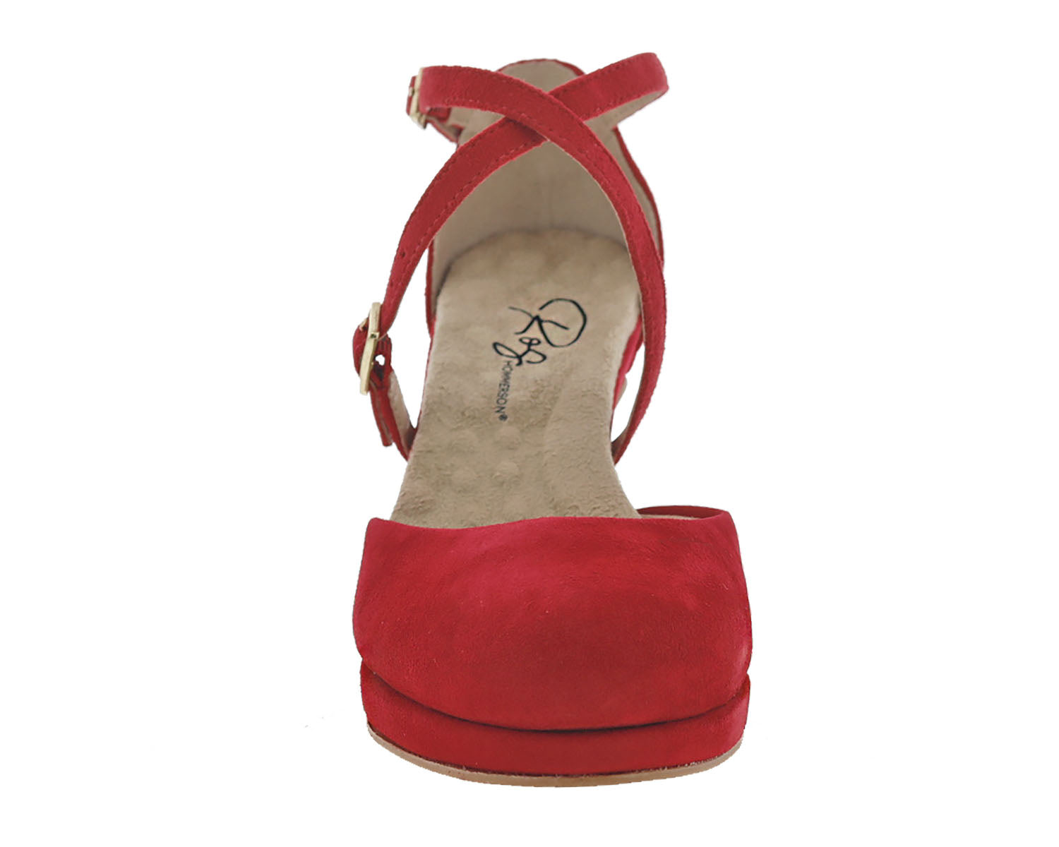 Red Suede-PAMMY BY ROS HOMMERSON 4