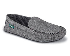 Grey Felt-Moccasin Slipper Hitchcock 1