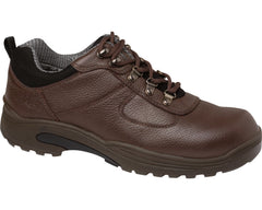 Brown Tumbled Leather-Boulder Boots BY DREW 1