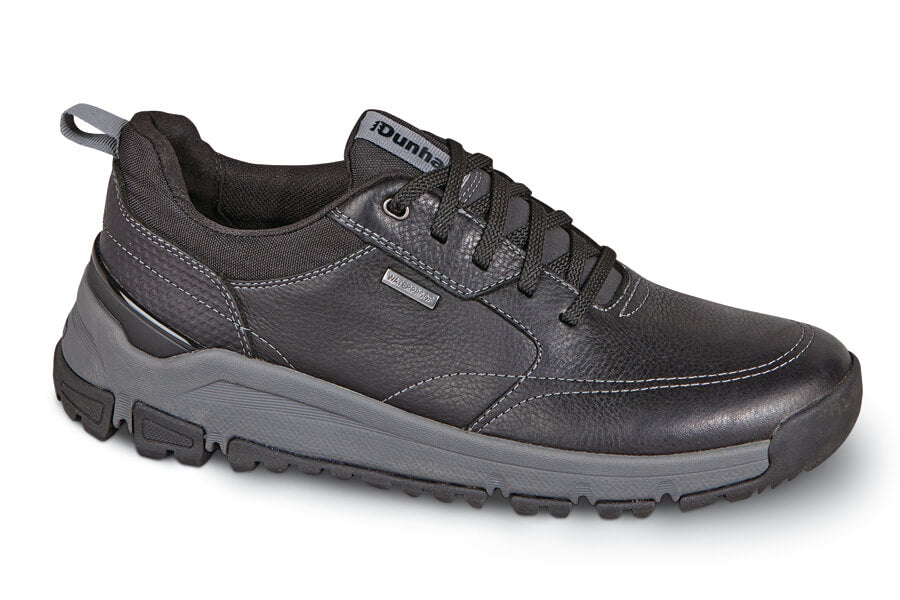 Black-Glastonbury Waterproof UBal Walking Shoe BY DUNHAM 1