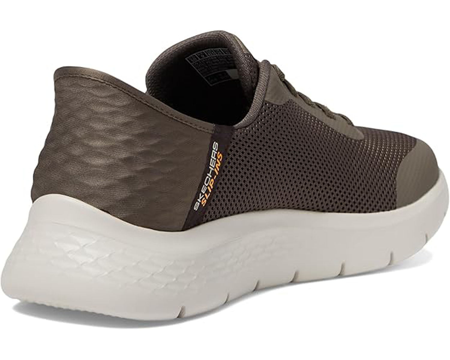 Brown-Go Walk Flex Hand Up Slip-In Skechers 3