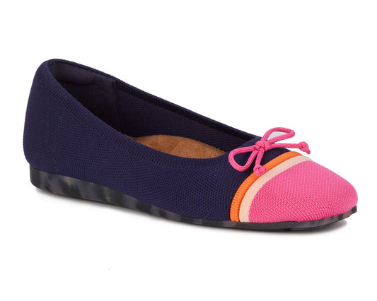 Navy Pink Multi Knit-NOELLE BY ROS HOMMERSON 1