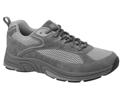 Grey Leather Mesh-AARON BY DREW 1