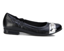 Black Shiny Tumbled Leather-WC TRISTA 4