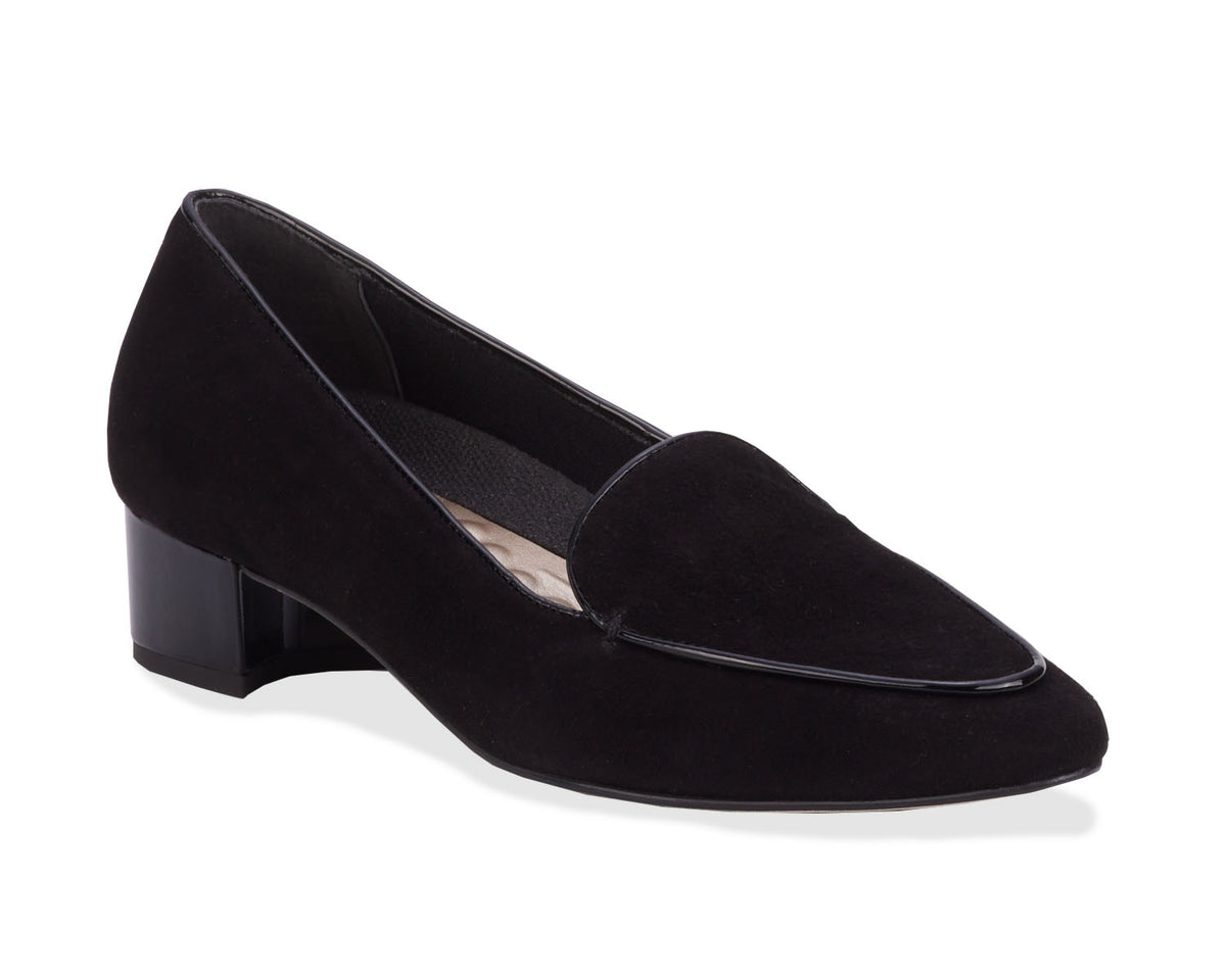 Black Suede Patent-HONEY BY ROS HOMMERSON 1