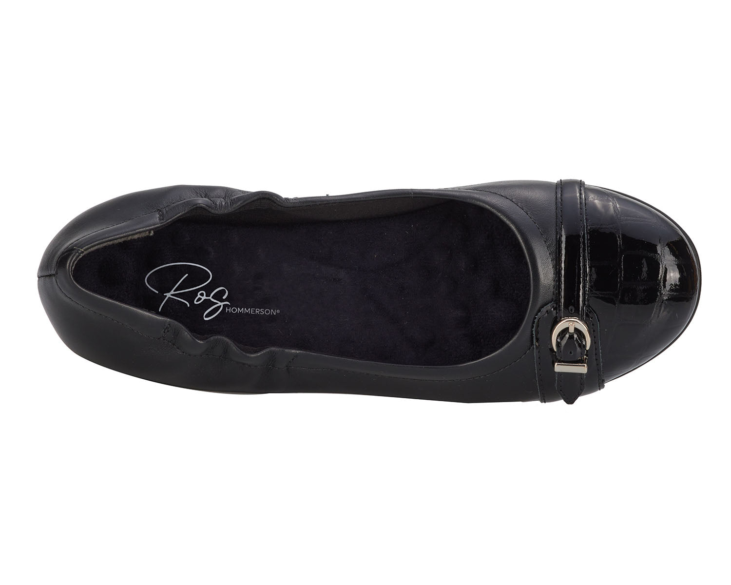 Black Leather  Patent-TRISTA BY ROS HOMMERSON 3