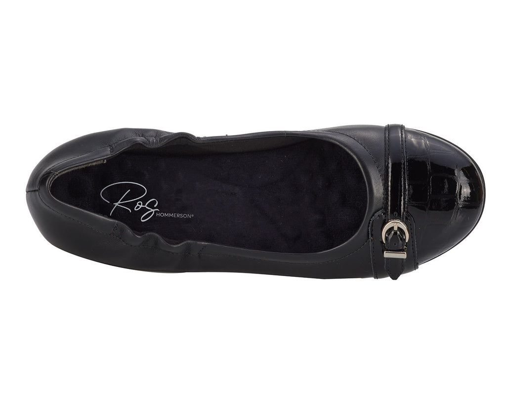 Black Leather  Patent-TRISTA BY ROS HOMMERSON 3
