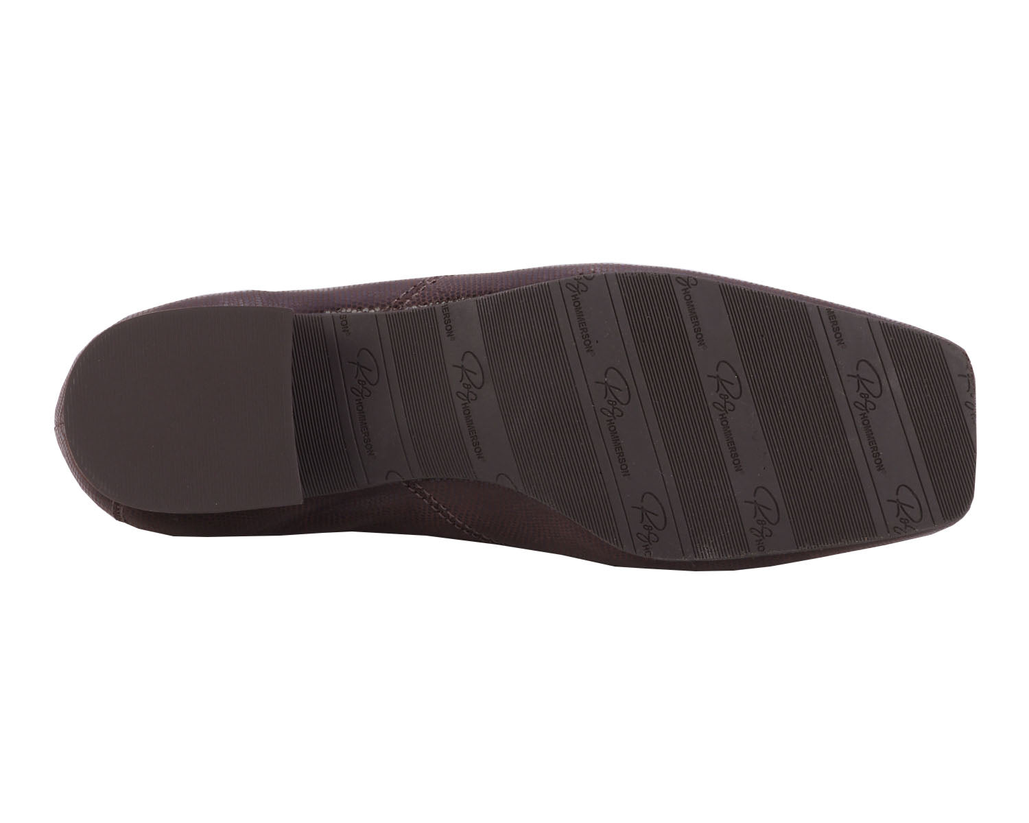 Brown Lizard Print Leather-EAGAN BY ROS HOMMERSON 3