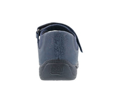 Navy Metallic Foil Leather-MEREDITH PUMP BY ROS HOMMERSON 4