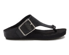 Black Pebbled Patent  Leather-PHOEBE BY ROS HOMMERSON 6