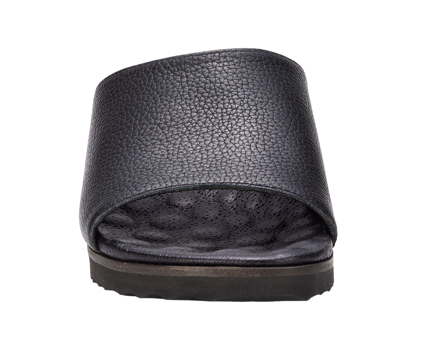 Black Tumbled Leather-HESTON BY ROS HOMMERSON 3