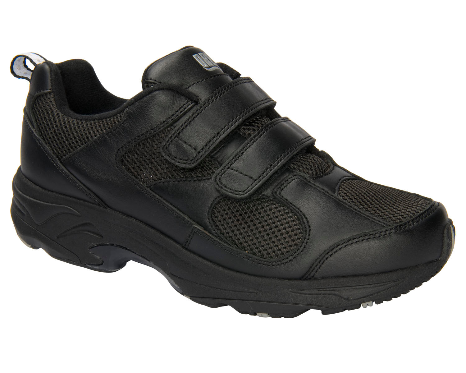 Black Leather  Mesh-LIGHTNING II V BY DREW 1