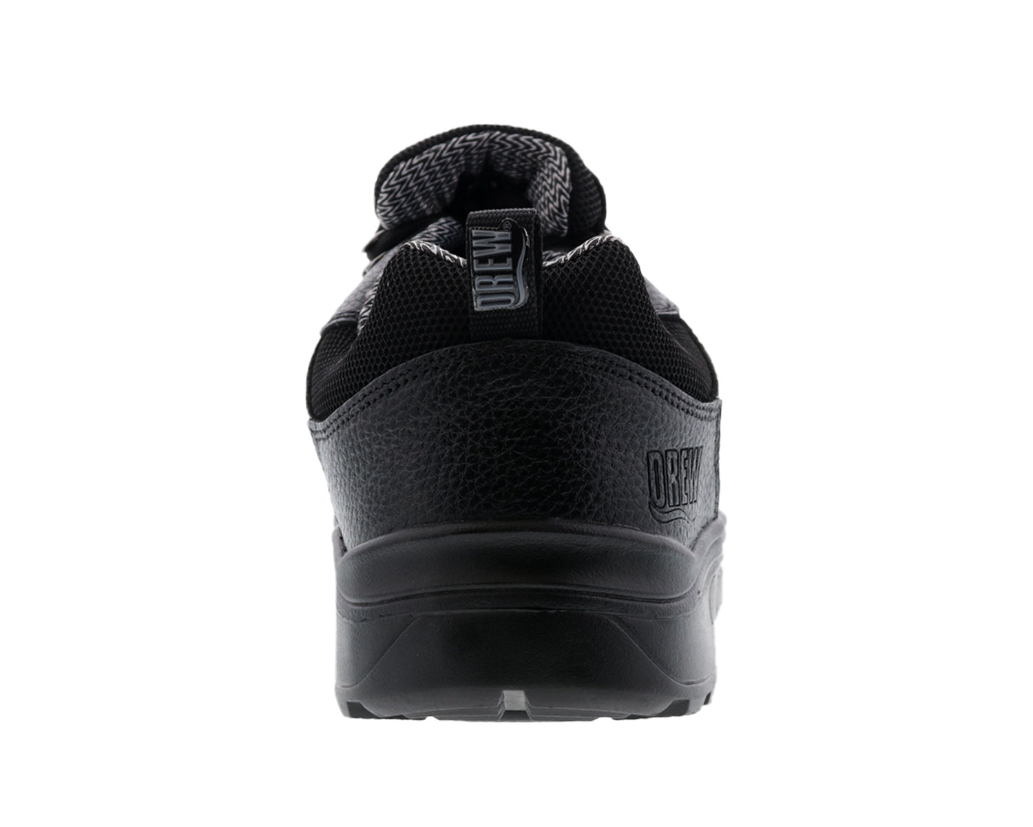 Black Tumbled Leather-Boulder Boots BY DREW 2