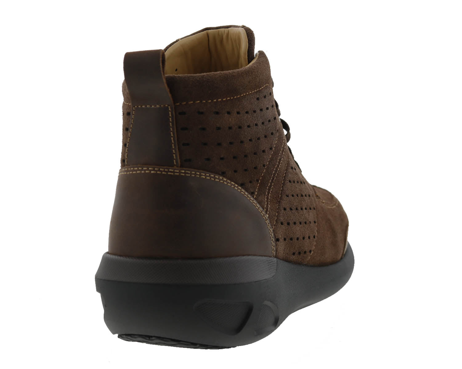 Brown Suede Leather-Murphy BY DREW 3