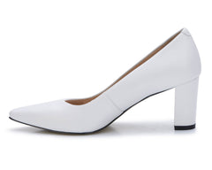 White Leather-SAMANTHA BY ROS HOMMERSON 4