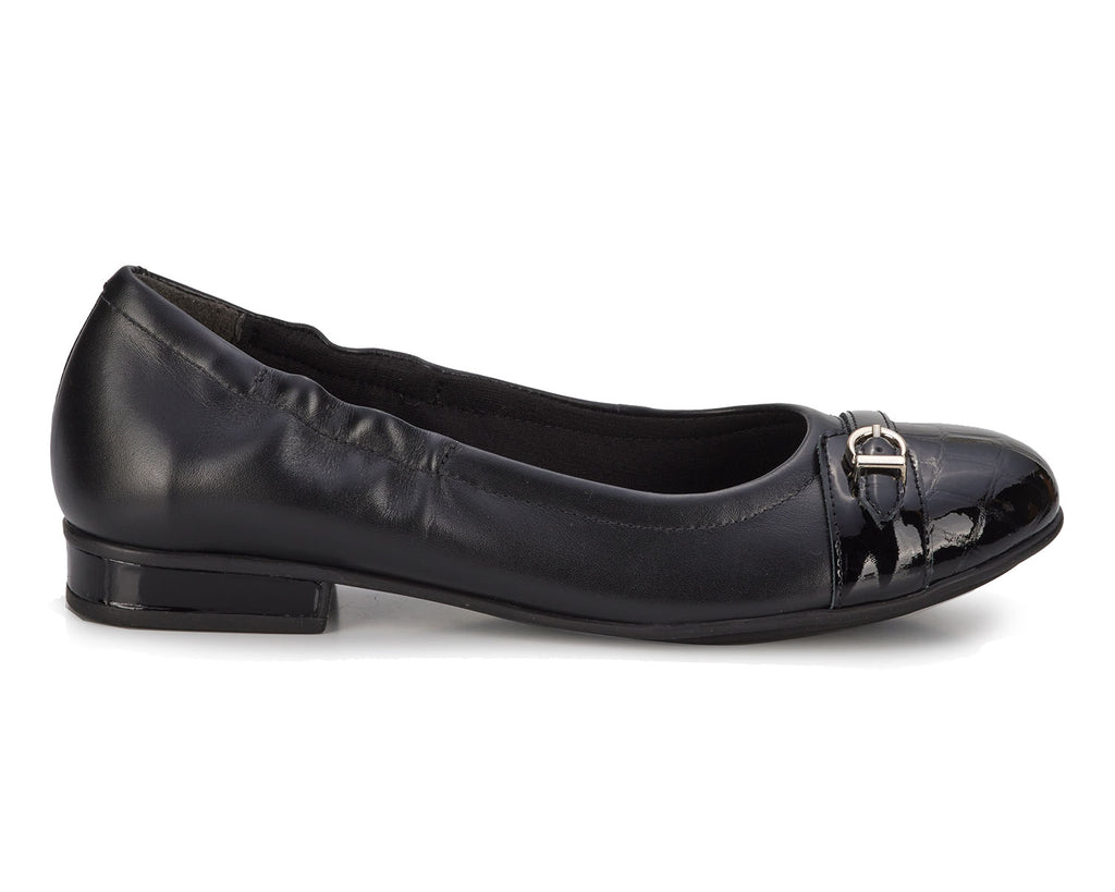 Black Leather  Patent-TRISTA BY ROS HOMMERSON 4