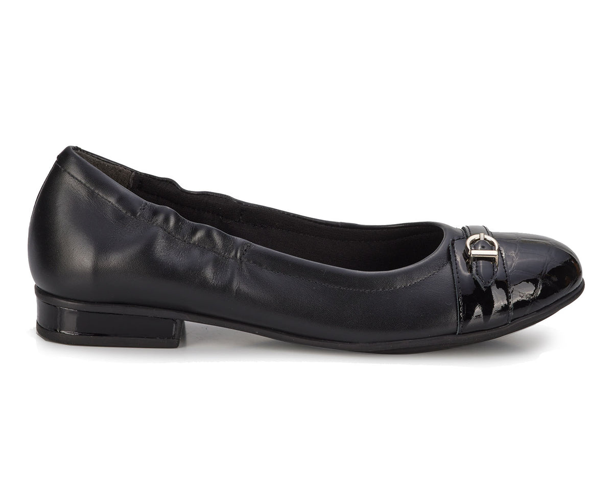 Black Leather  Patent-TRISTA BY ROS HOMMERSON 4