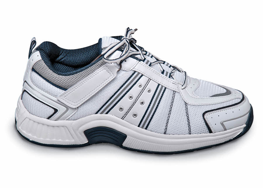 White-MONTEREY BAY Athletic Shoe BY ORTHOFEET 1