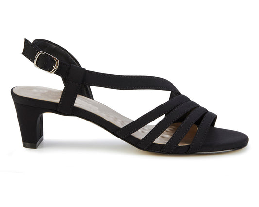 Black Microsuede-LETTIE BY ROS HOMMERSON 4