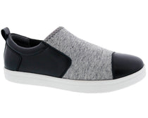 Black Microsuede Grey Mesh-AMBER BY DREW 1