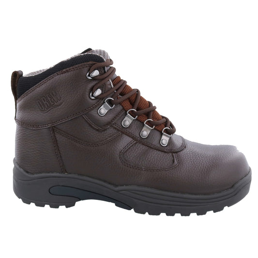 Brown Tumbled Leather-Rockford Boots BY DREW 2